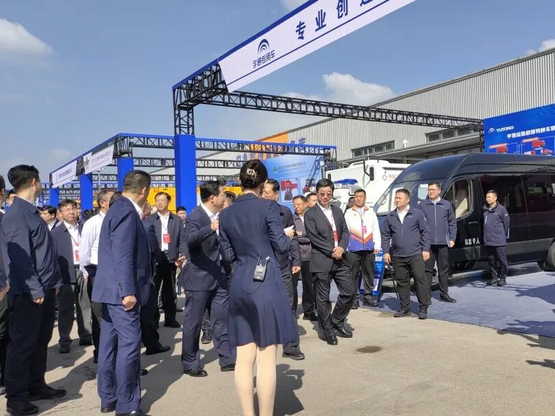 贴近实战,高效保障!宇通专用车参加第十三届全国矿山救援技能竞赛装备展 贴近实战,高效保障!宇通专用车参加第十三届全国矿山救援技能竞赛装备展