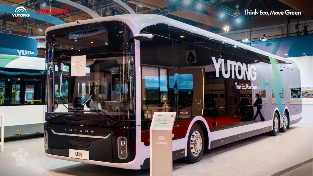 宇通客车在2025年比利时车展发布“车电同寿”技术,并斩获七项重磅大奖 图片